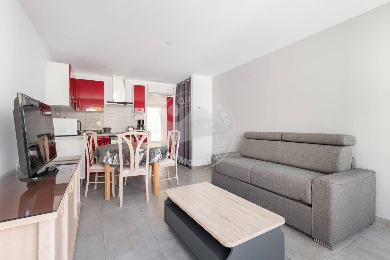 As21512 - Studio Cabine Vue Mer Laterale Avec Parking Prive A 20M De La Plage Le Grau-du-Roi Exterior photo